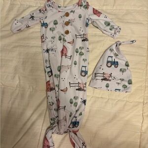 Caden Lane Baby Outfit with Buttons